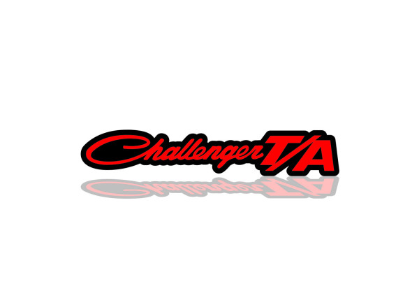 Grill badge with logo Challenger T/A