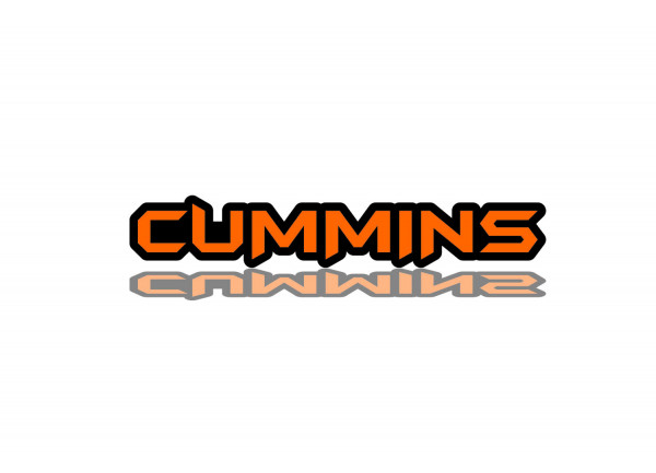 Grill badge with logo CUMMINS