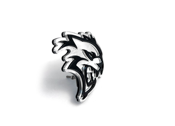 Grill badge with logo HellCat (type 4)