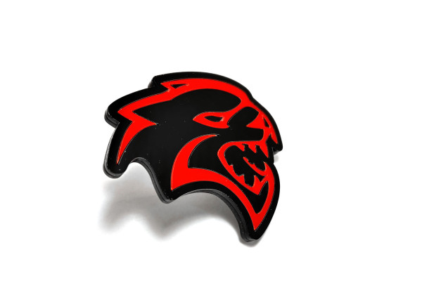 Grill badge with logo HellCat (type 3)