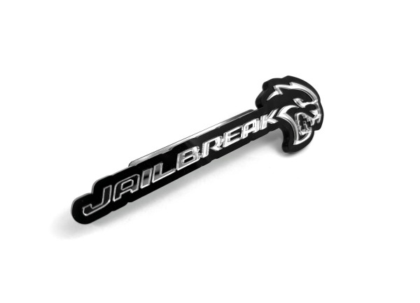 Grill badge with logo Jailbreak + Hellcat Grill badge with logo Jailbreak + Hellcat