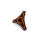 Grill badge with logo Reflective Fratzog