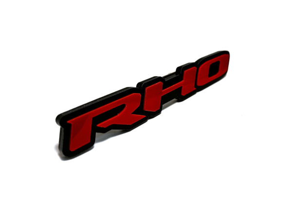 Grill badge with logo RHO (type 1)