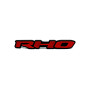 Grill badge with logo RHO (type 1)