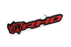 Grill badge with logo RHO Rhino Grill badge with logo RHO Rhino