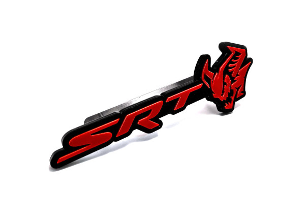 Grill badge with logo SRT Demon (type 2)