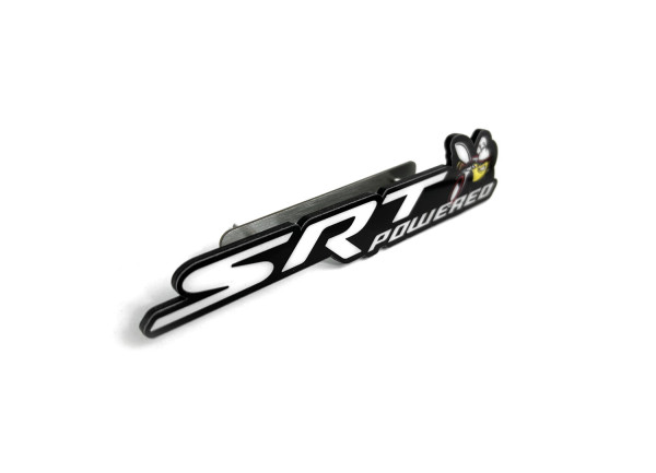 Grill badge with logo SRT Powered + Scatpack (type 1)