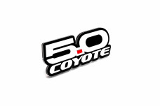 Grill badge with logo 5.0 Coyote (type 2) Grill badge with logo 5.0 Coyote (type 2)