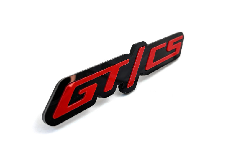 Grill badge with logo GT/CS (type 1)