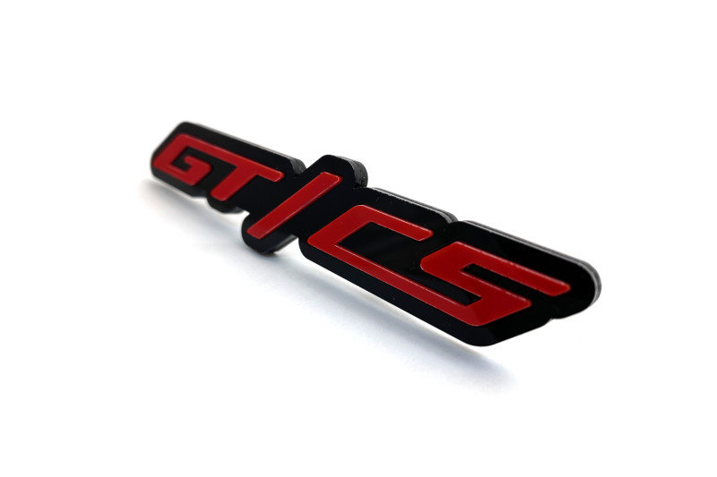 Grill badge with logo GT/CS (type 1)