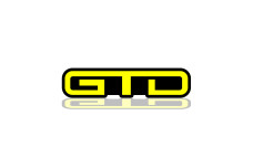 Grill badge with logo GTD (type 1)