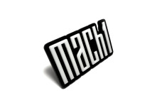 Grill badge with logo MACH 1 Grill badge with logo MACH 1
