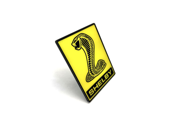 Grill badge with logo Mustang Snake Shelby (type 2) Grill badge with logo Mustang Snake Shelby (type 2)