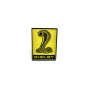 Grill badge with logo Mustang Snake Shelby (type 2) Grill badge with logo Mustang Snake Shelby (type 2)
