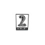 Grill badge with logo Mustang Snake Shelby (type 2) Grill badge with logo Mustang Snake Shelby (type 2)