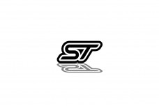 Rear Badge with logo ST (type 2)