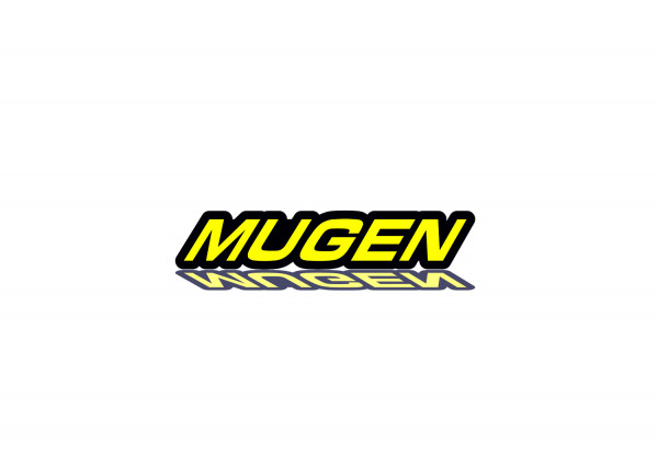 Grill badge with logo Mugen (type 1)