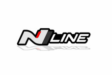 Grill badge with logo N-Line (type 2)