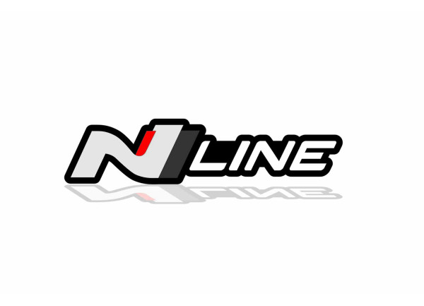 Grill badge with logo N-Line (type 2)