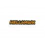 Grill badge with logo Hellhawk