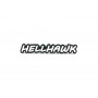 Grill badge with logo Hellhawk