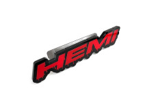 Grill badge with logo HEMI Blood