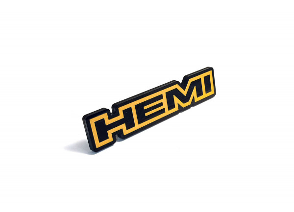 Grill badge with logo HEMI (type 3)