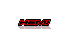 Grill badge with logo HEMI (type 4)
