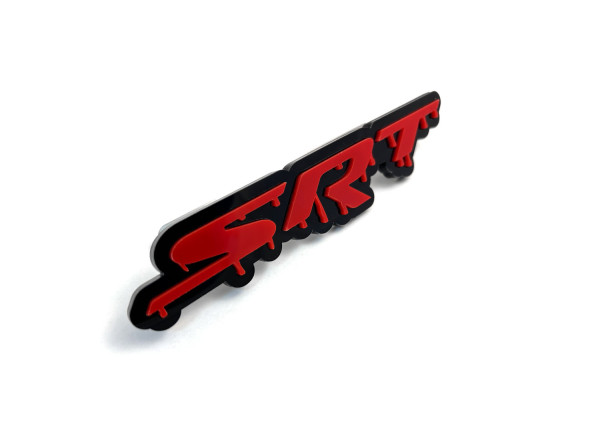 Grill badge with logo SRT Blood Grill badge with logo SRT Blood