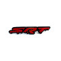 Grill badge with logo SRT Blood Grill badge with logo SRT Blood