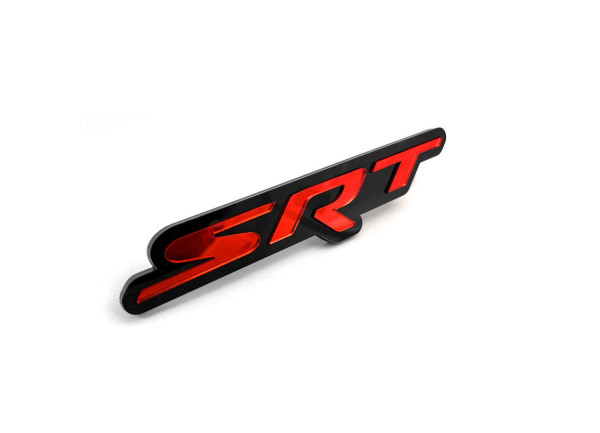 Grill badge with logo SRT (type 1)