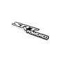 Grill badge with logo SRT powered
