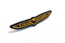 Grill badge with logo Trailhawk (type 2) Grill badge with logo Trailhawk (type 2)