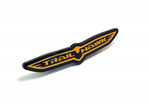 Grill badge with logo Trailhawk (type 2)