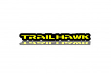 Grill badge with logo Trailhawk (type 1) Grill badge with logo Trailhawk (type 1)