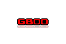 Grill badge with logo G800 (type 1) Grill badge with logo G800 (type 1)