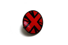 Grill badge for Mini with logo UK Flag (type 2)