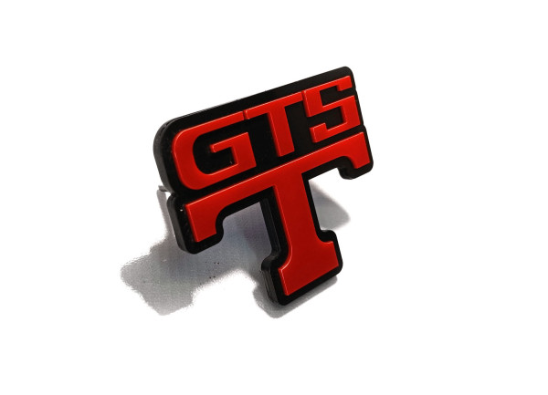Grill badge with logo GTS-T (type 1)