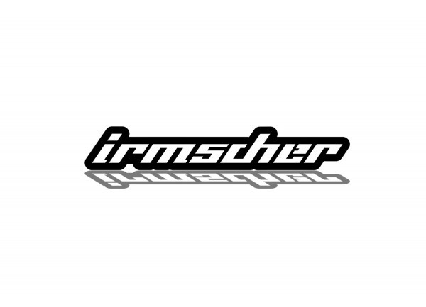 Grill badge with logo Irmscher Grill badge with logo Irmscher