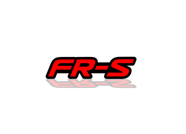 Grill badge with logo FR-S Grill badge with logo FR-S