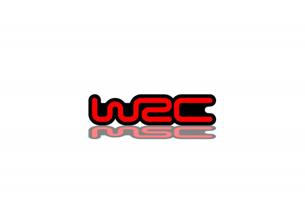 Grill badge with logo WRC