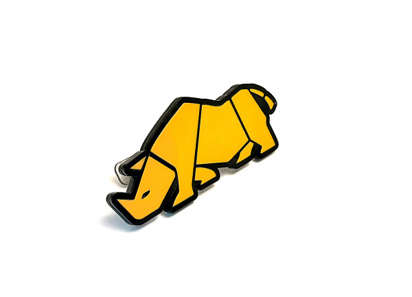 Grill badge with logo Jimny Rhino