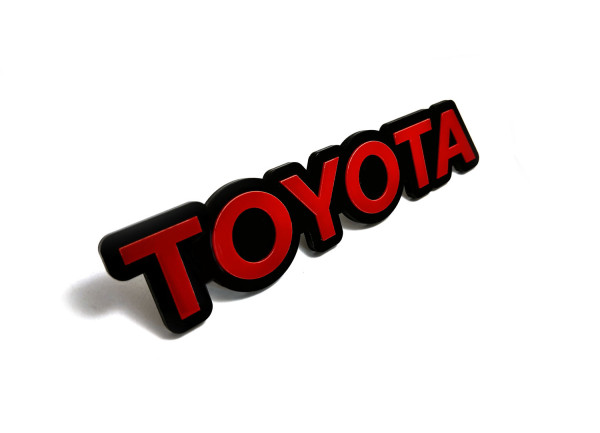 Grill badge with logo Toyota for FJ Cruiser