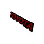 Grill badge with logo Toyota for FJ Cruiser
