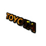 Grill badge with logo Toyota for FJ Cruiser