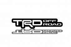 Grill badge with logo TRD offroad