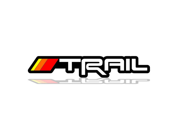 Grill badge with logo TRD Trail (type 2)