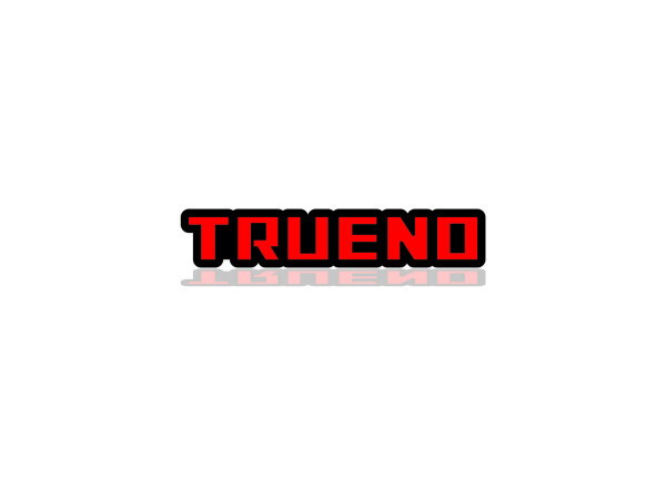 Grill badge with logo Trueno