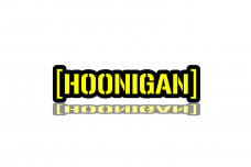Grill badge with logo Hoonigan