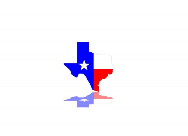 Grill badge with logo Texas